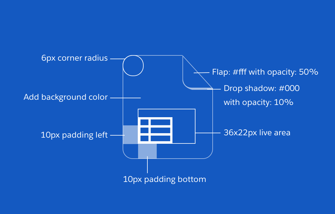 Doctype (icon) with anatomy elements highlighted